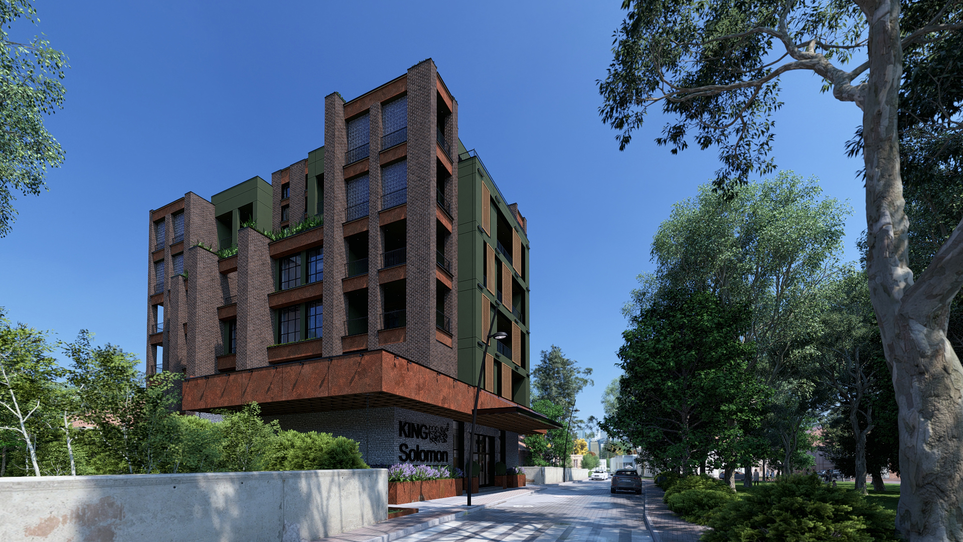 architectural design by HURO in Kutaisi