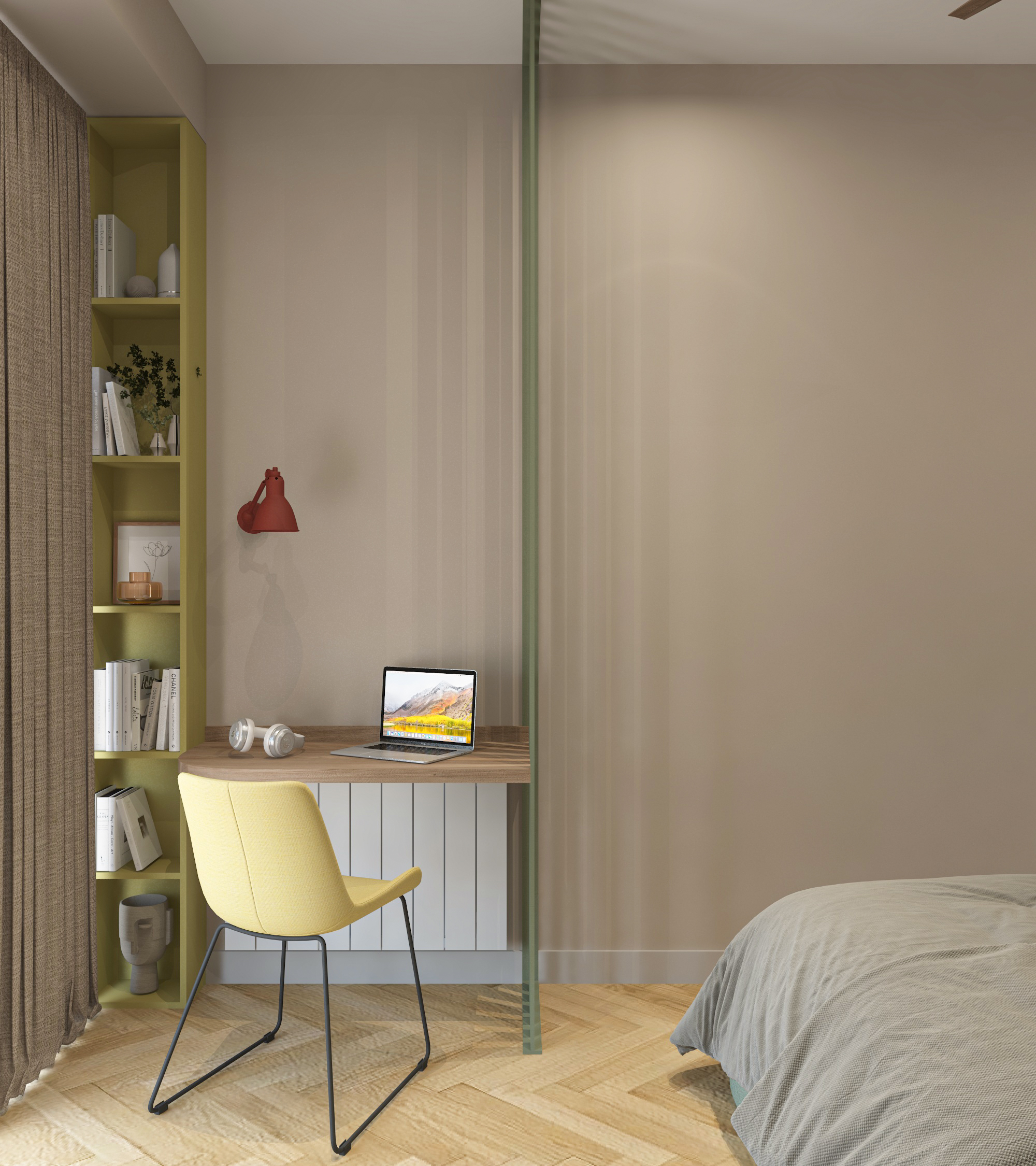 Interior design, Tbilisi apartment HURO