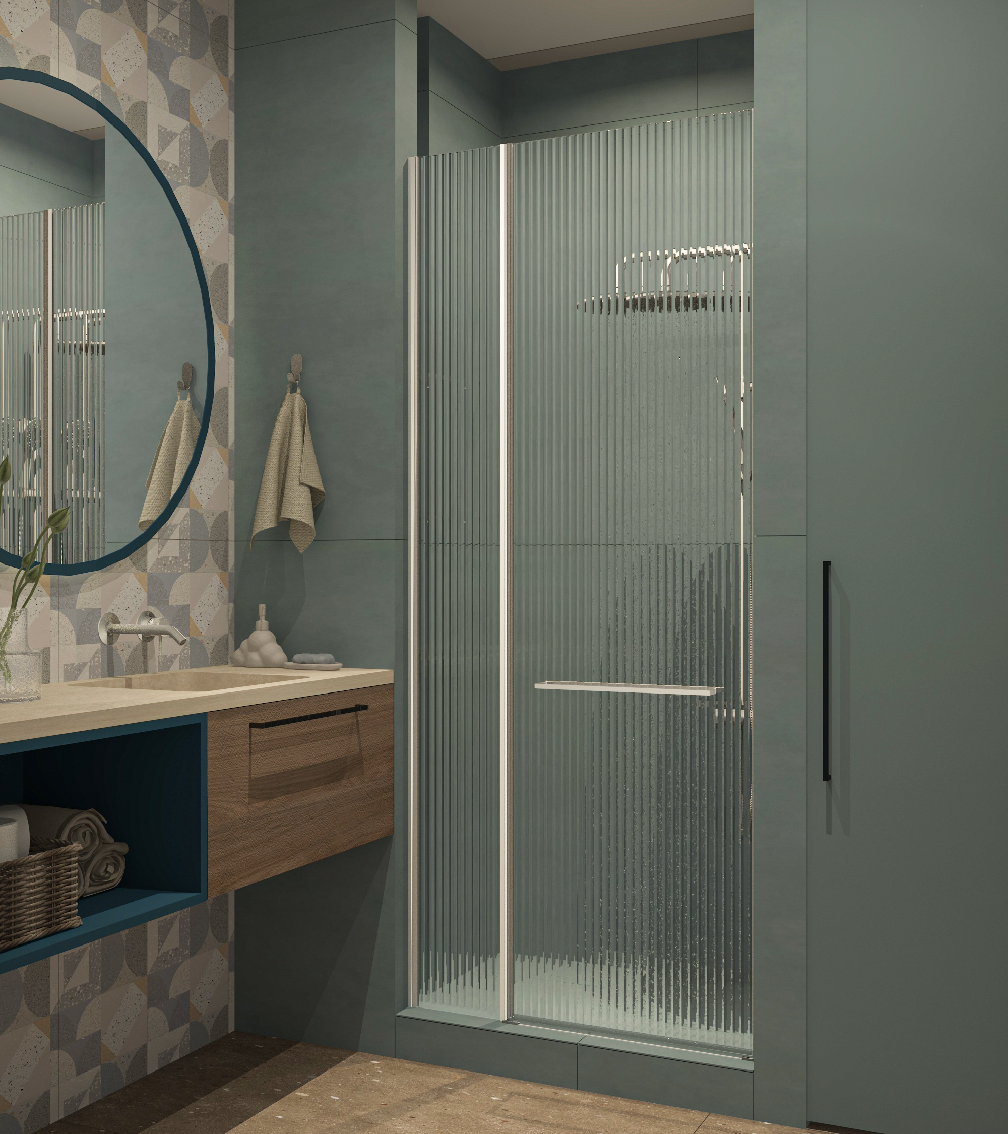 Interior design, Tbilisi apartment HURO