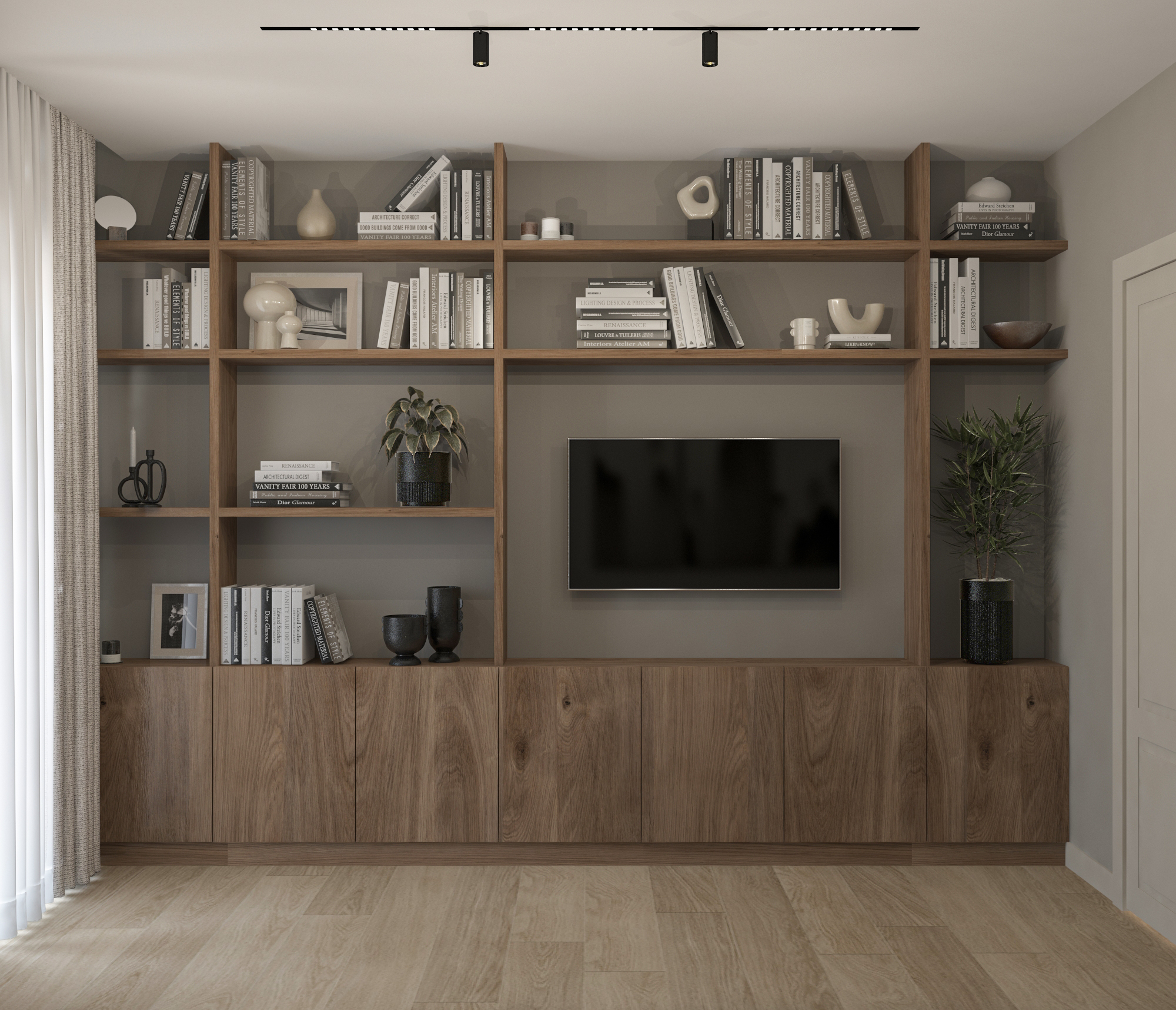 Private house interior design, HURO