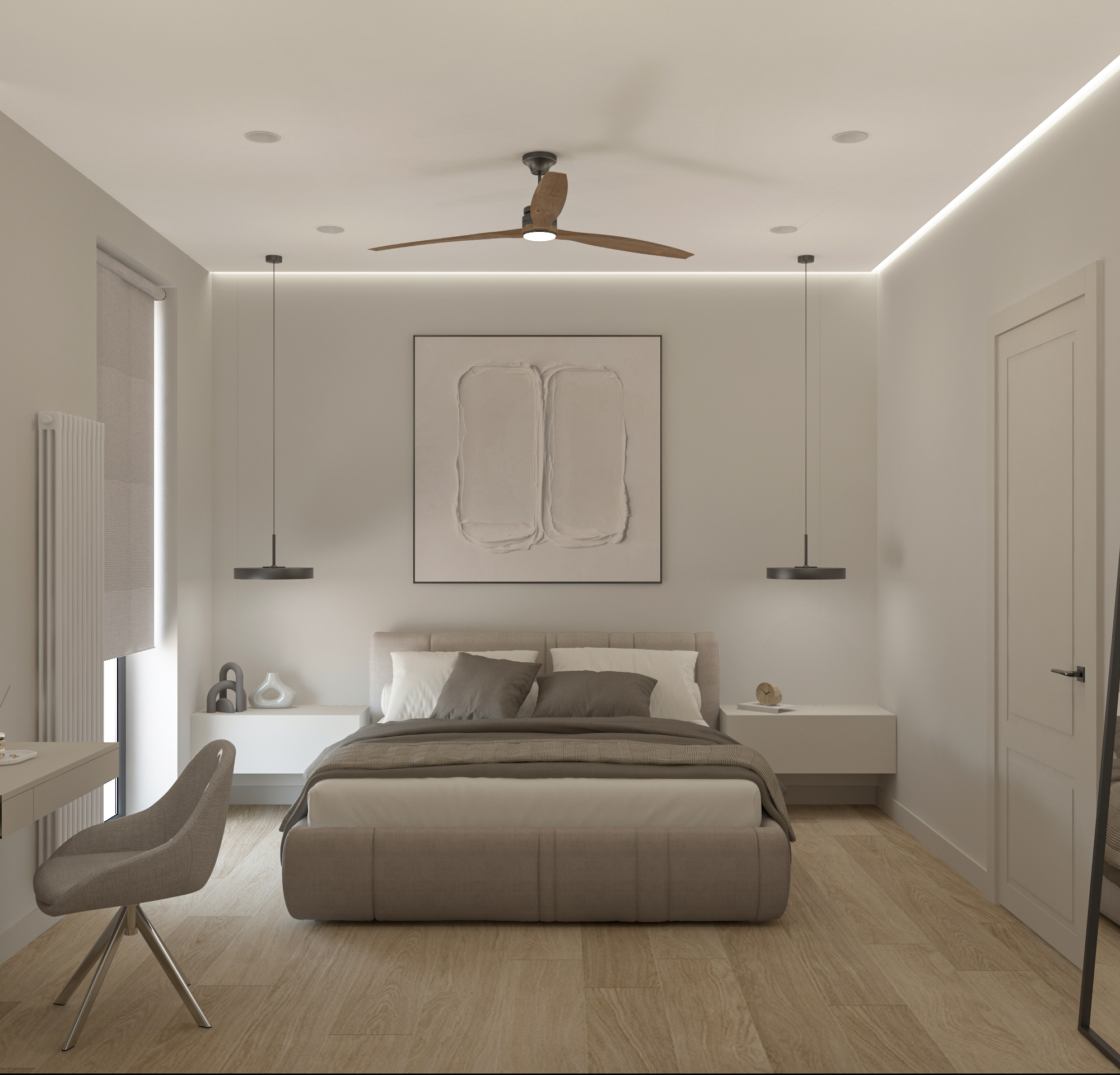 Private house interior design, HURO