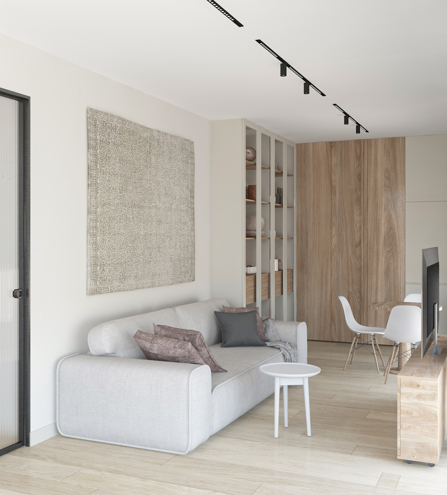 Private house interior design, HURO
