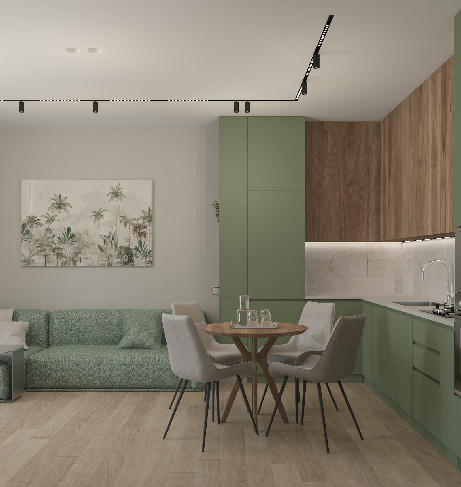 Interior design, Tbilisi apartment