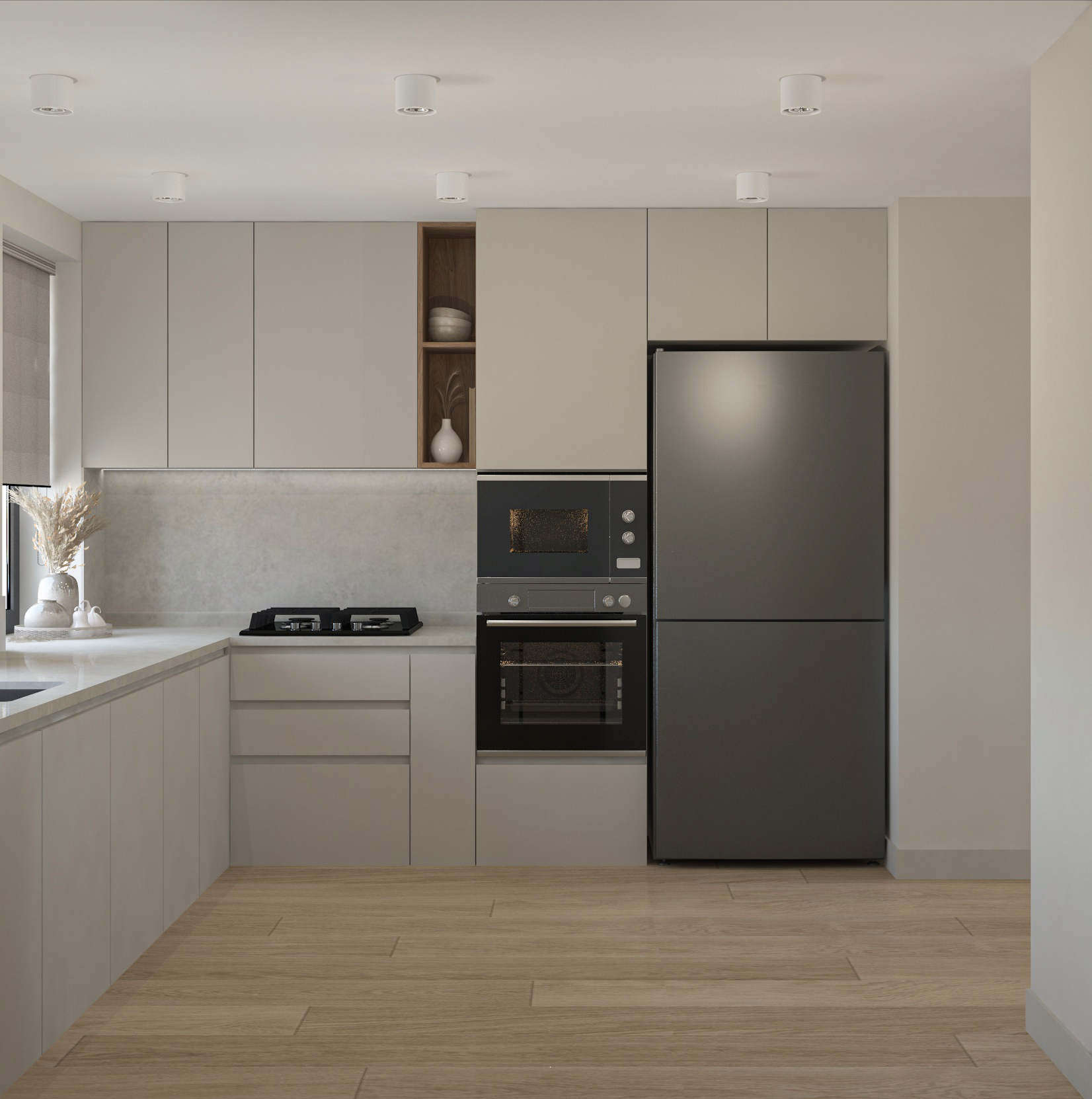 Private house interior design, HURO