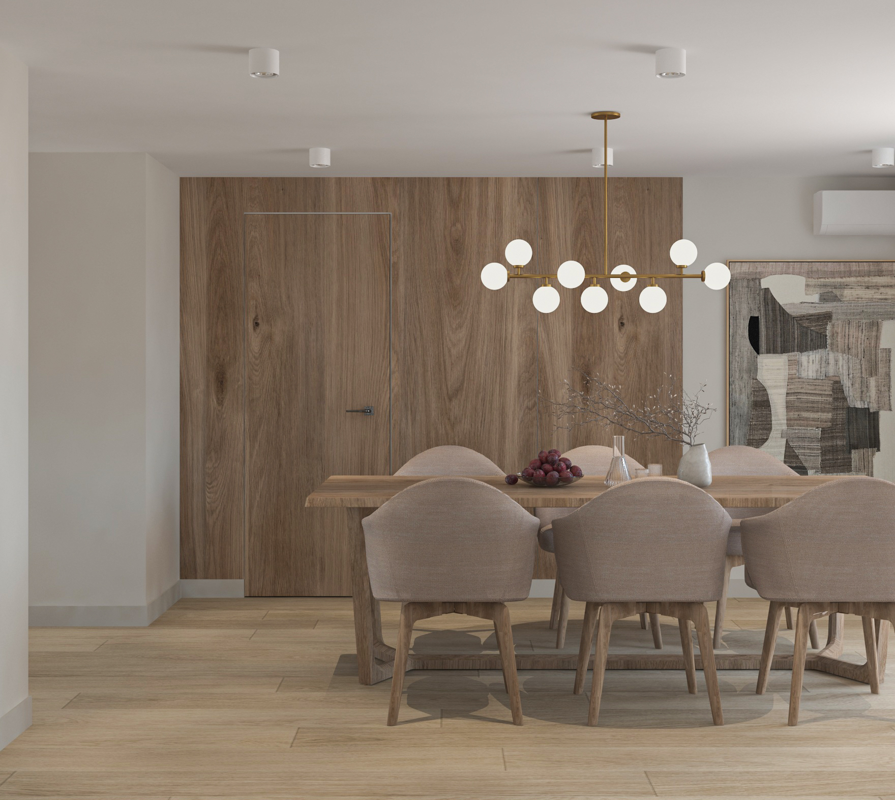 Interior design, Private House HURO