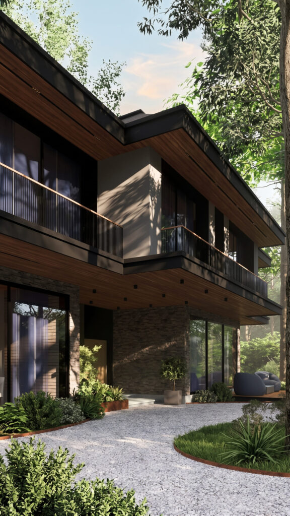 KOJORI house architecture by HURO , vertical